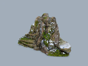 Cliff rocks 3D Model