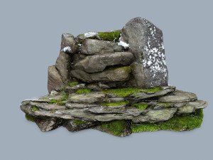 Cliff rocks 3D Model
