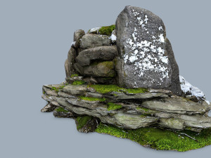 Cliff rocks 3D Model