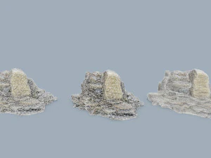 Desert rocks 3D Model