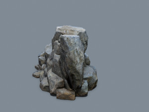Cliff rocks Modello 3D