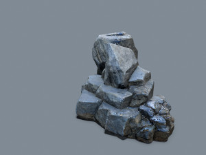 Cliff rocks Modello 3D