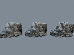 Cliff rocks Modello 3D