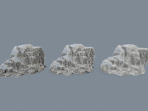 Cliff rocks Modello 3D
