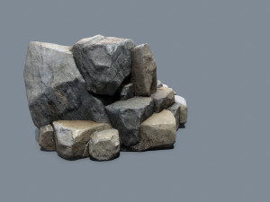 Cliff rocks Modelo 3D