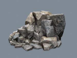 Cliff rocks Modelo 3D