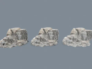 Cliff rocks 3D Model