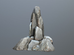 River Stone 3D 模型