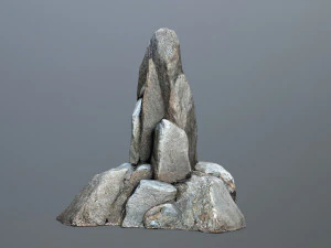 River Stone 3D Model