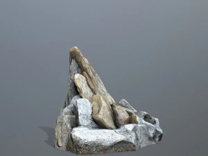River Stone 3D Model