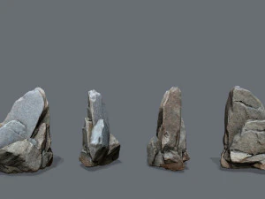 River Stone 3D Model