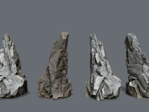 River Stone 3D 模型