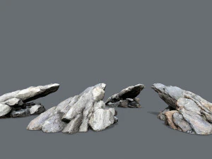 River Stone 3D Model