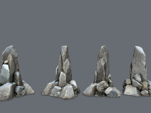 River Stone 3D 模型