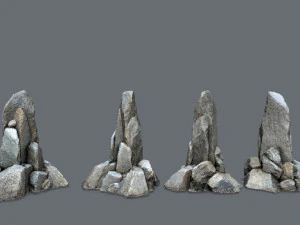 River Stone 3D Model