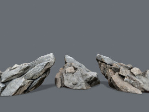 River Stone 3D 模型