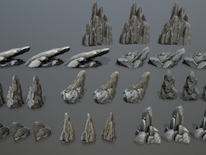 River Stone 3D 模型