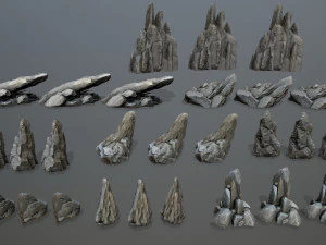 River Stone 3D Model