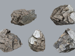 Cliff rocks 3Dモデル
