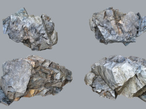 Cliff rocks 3Dモデル
