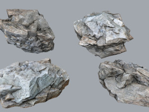 Cliff rocks 3Dモデル