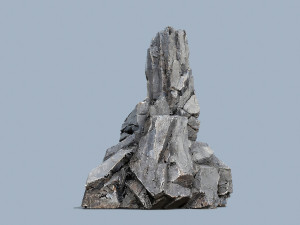 Cliff rocks Model 3D