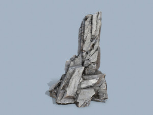 Cliff rocks Model 3D