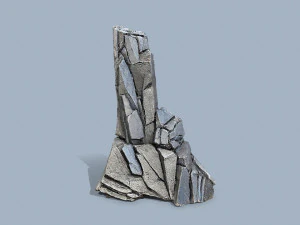 Cliff rocks 3D Model