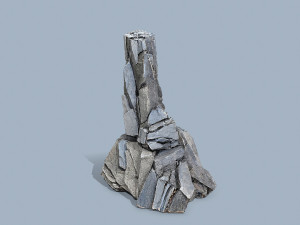 Cliff rocks Model 3D