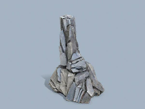 Cliff rocks 3D Model