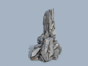 Cliff rocks Model 3D