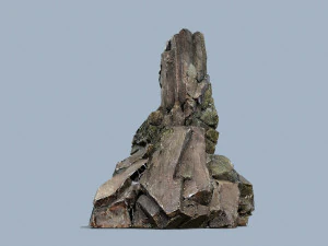 Cliff rocks 3D Model