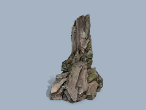 Cliff rocks 3D Model