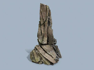 Cliff rocks 3D Model