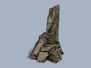 Cliff rocks 3Dモデル