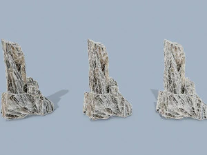 Cliff rocks 3D Model