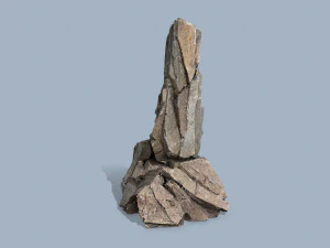 Cliff rocks 3D Model