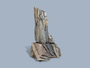 Cliff rocks 3D Model