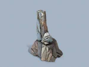 Cliff rocks 3D Model