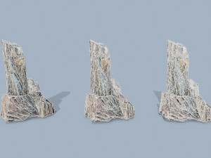 Cliff rocks 3D मॉडल