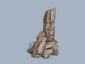 Desert rocks 3D Model