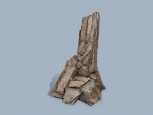 Desert rocks 3D Model