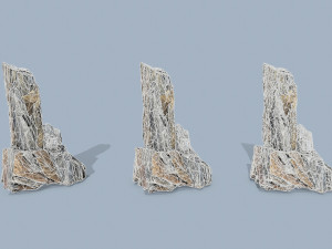 Cliff rocks 3D मॉडल