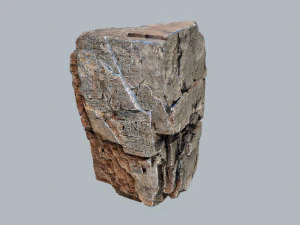 Egyptian desert rocks 3D Model