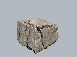 Egyptian desert rocks 3D Model