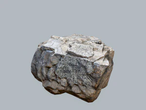 Egyptian desert rocks 3D Model