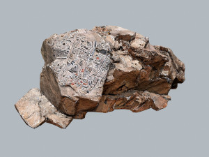 Egyptian desert rocks Modelo 3D