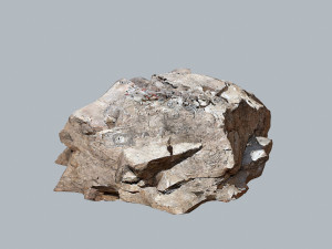 Egyptian desert rocks Modelo 3D