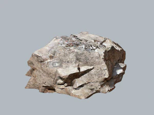 Egyptian desert rocks 3D Model