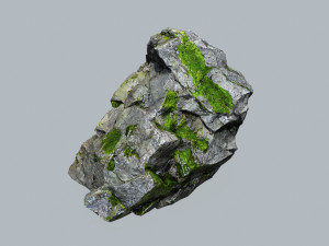 Mossy rocks 3Dモデル